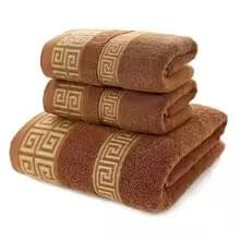 Greek Pattern Towel Set