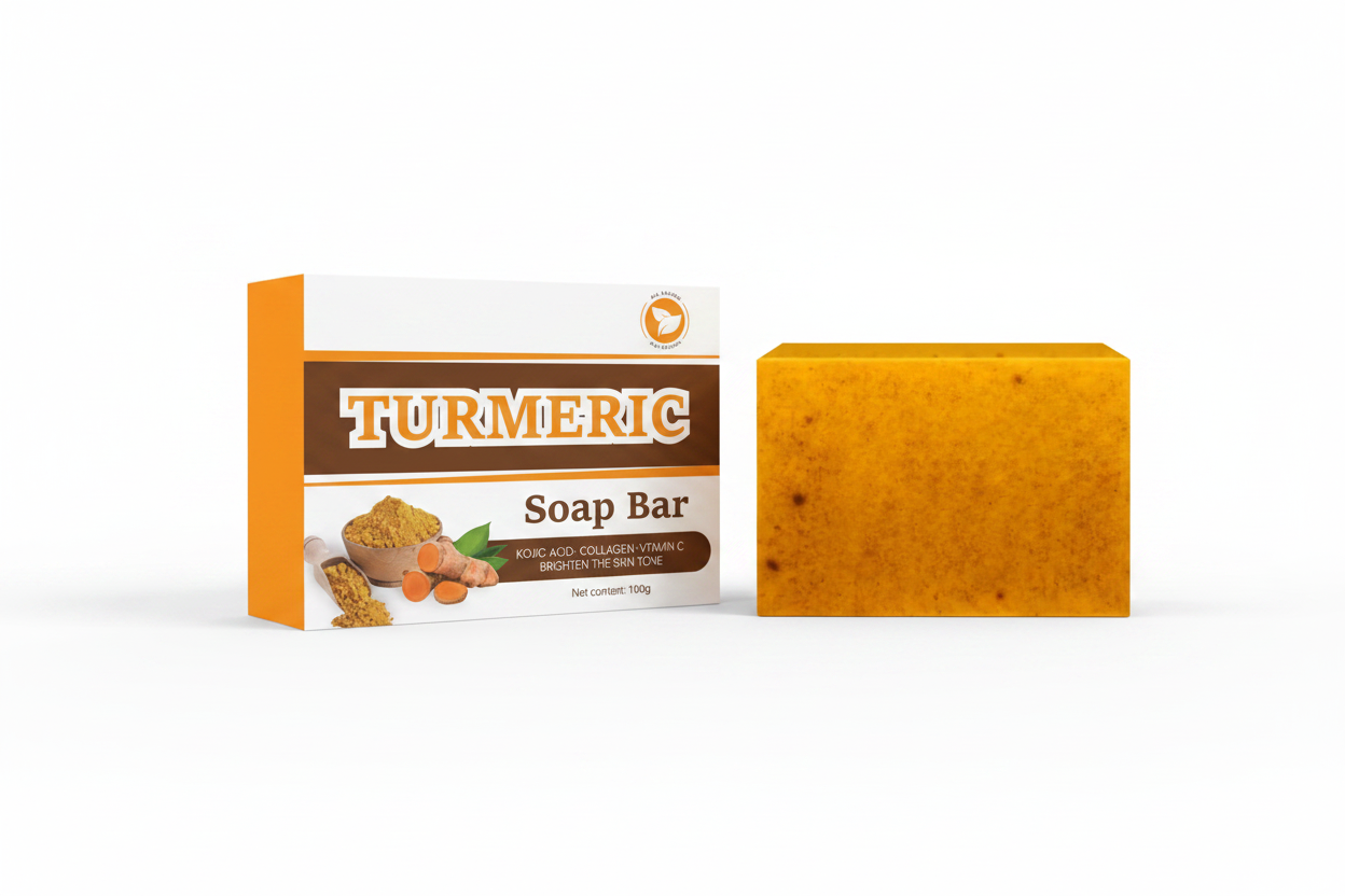 Turmeric & Ginger Handmade Soap – Face Cleanser