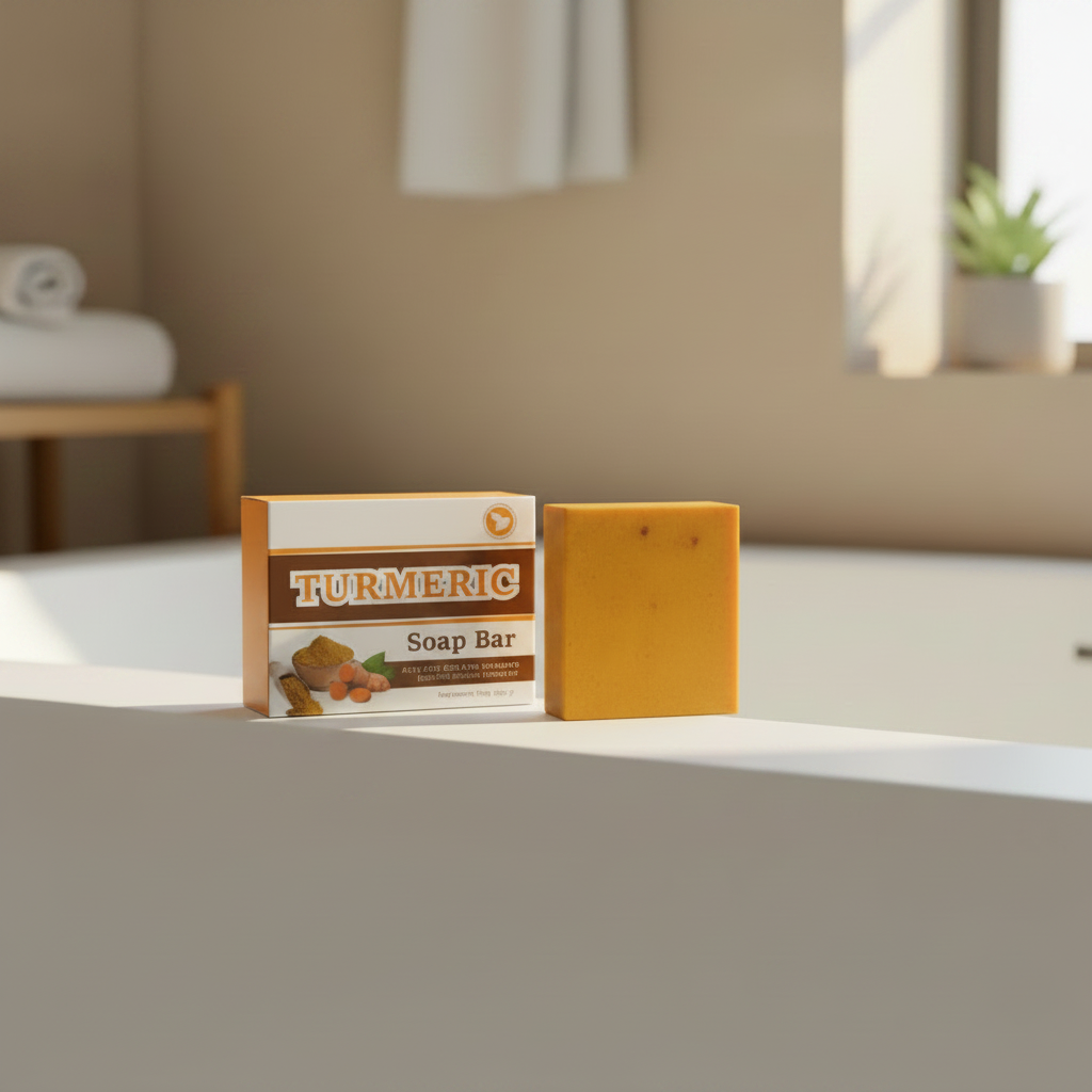 Turmeric & Ginger Handmade Soap – Face Cleanser