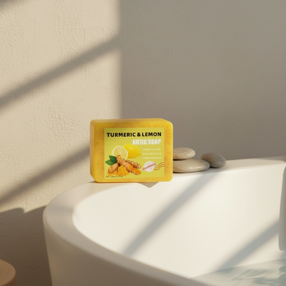 Turmeric & Ginger Handmade Soap – Face Cleanser