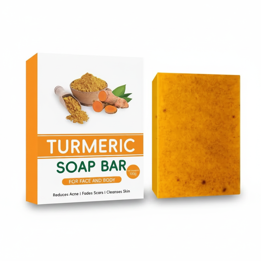 Turmeric & Ginger Handmade Soap – Face Cleanser
